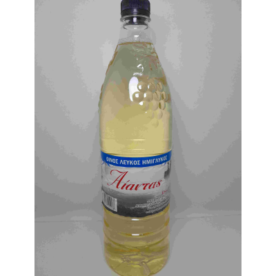 ΟΙΝΟΣ ΛΕΥΚΟΣ ΗΜΙΓΛΥΚΟΣ 1,5 LIT