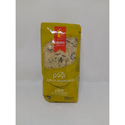 ΑΓΡΙΟ ΑΝΑΜΕΙΚΤΟ ΡΥΖΙ 500γρ.